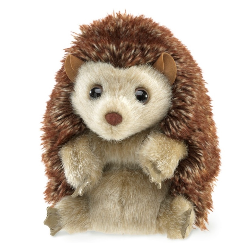 Folkmanis  Hedgehog Puppet Moveable Head, Arms and Legs New with Tags!